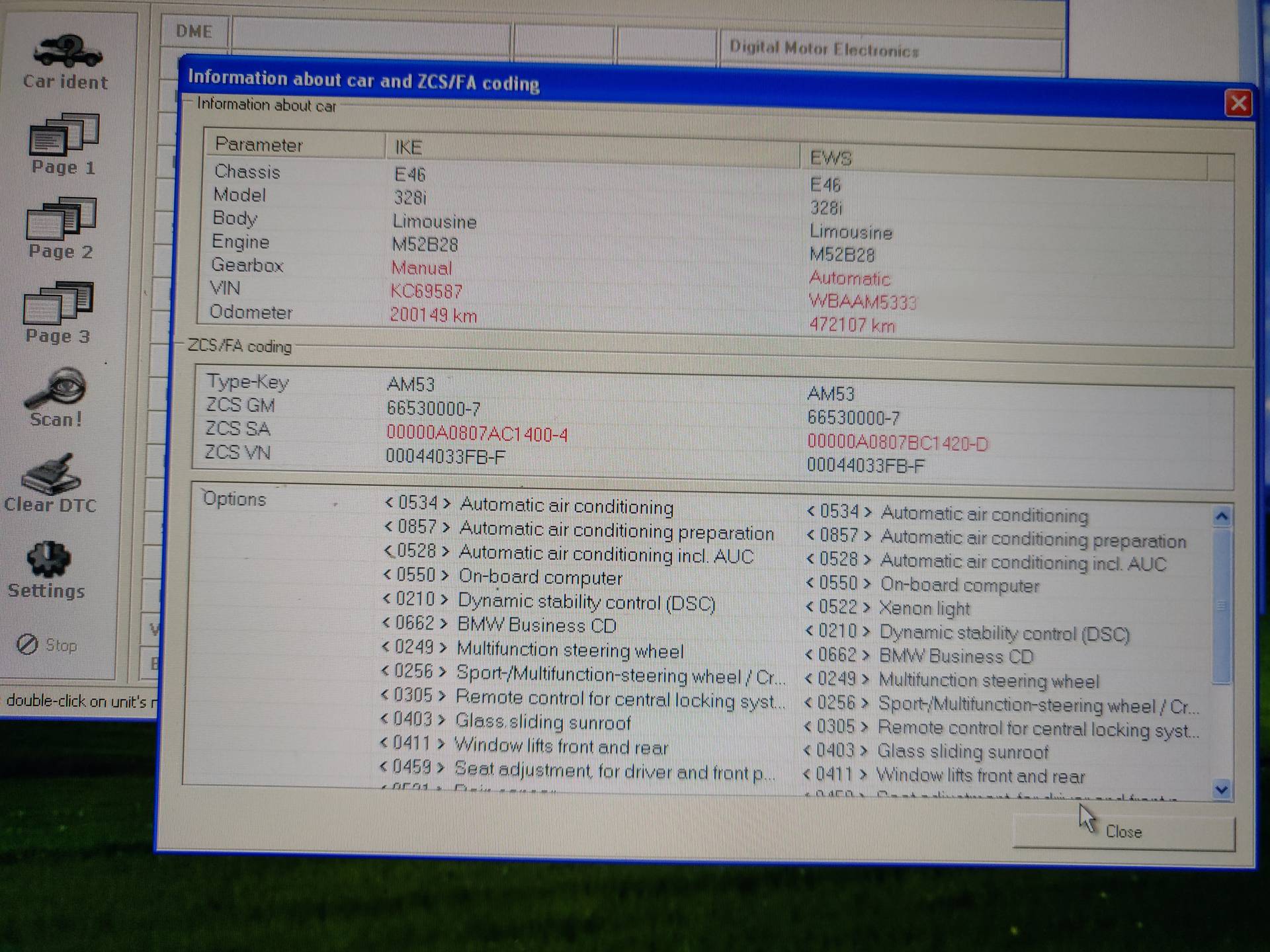 BMW Scanner coding