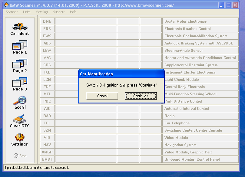 BMW Scanner