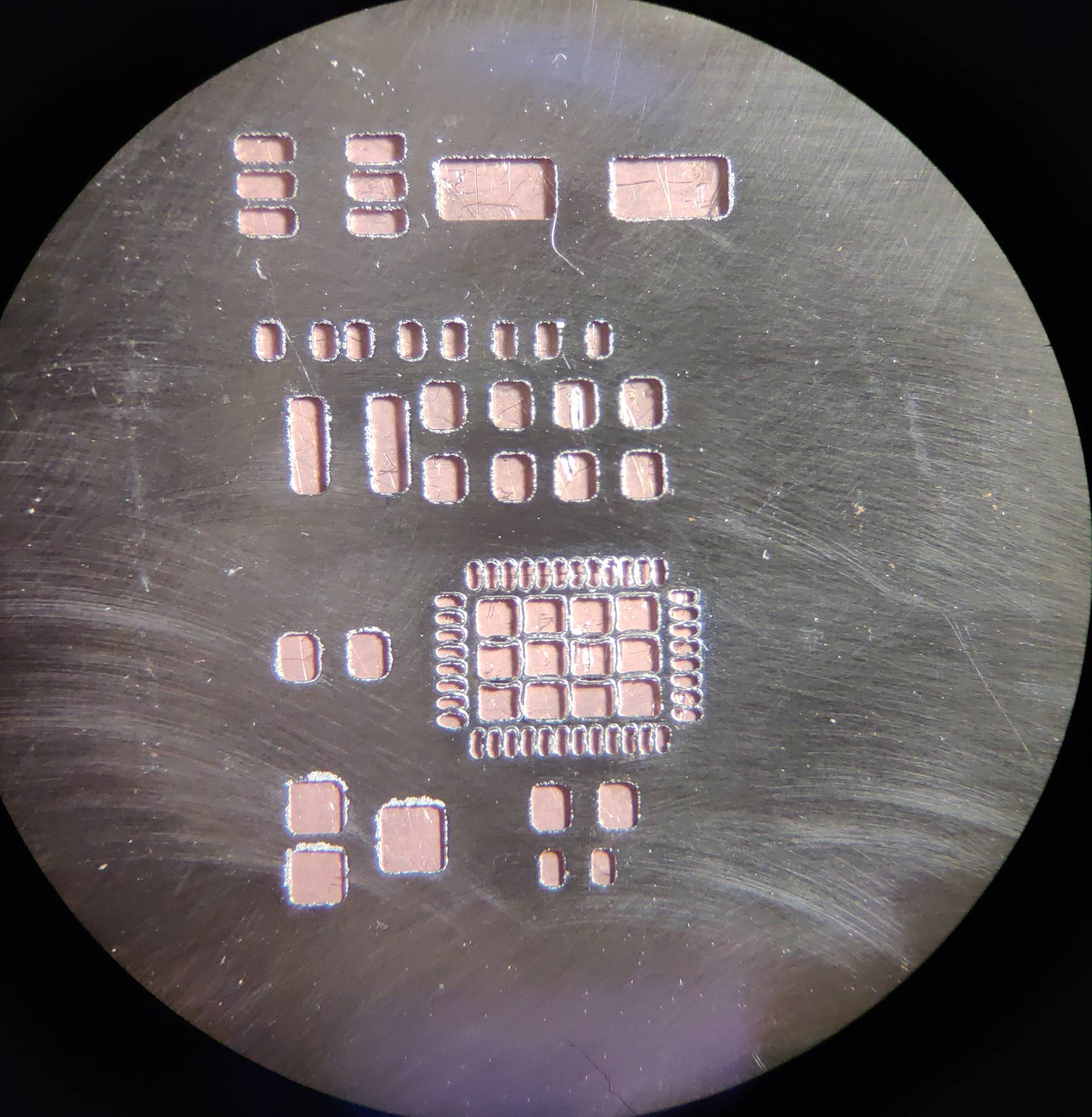 QFN PCB steel stencil