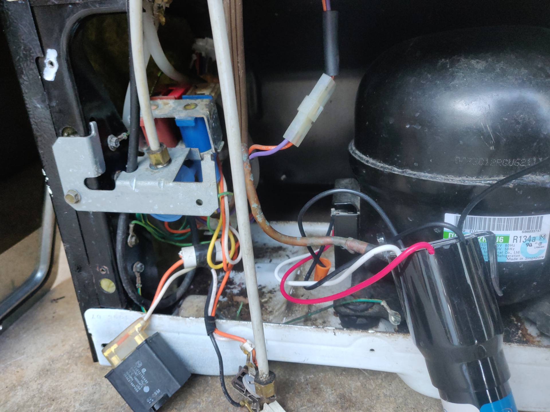 fridge compressor noise fix