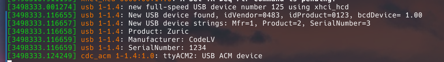 Usb cdc stm32 зависает